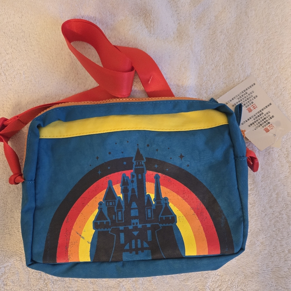 Disney Castle Print Crossbody Bag